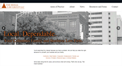 Desktop Screenshot of behallaw.com